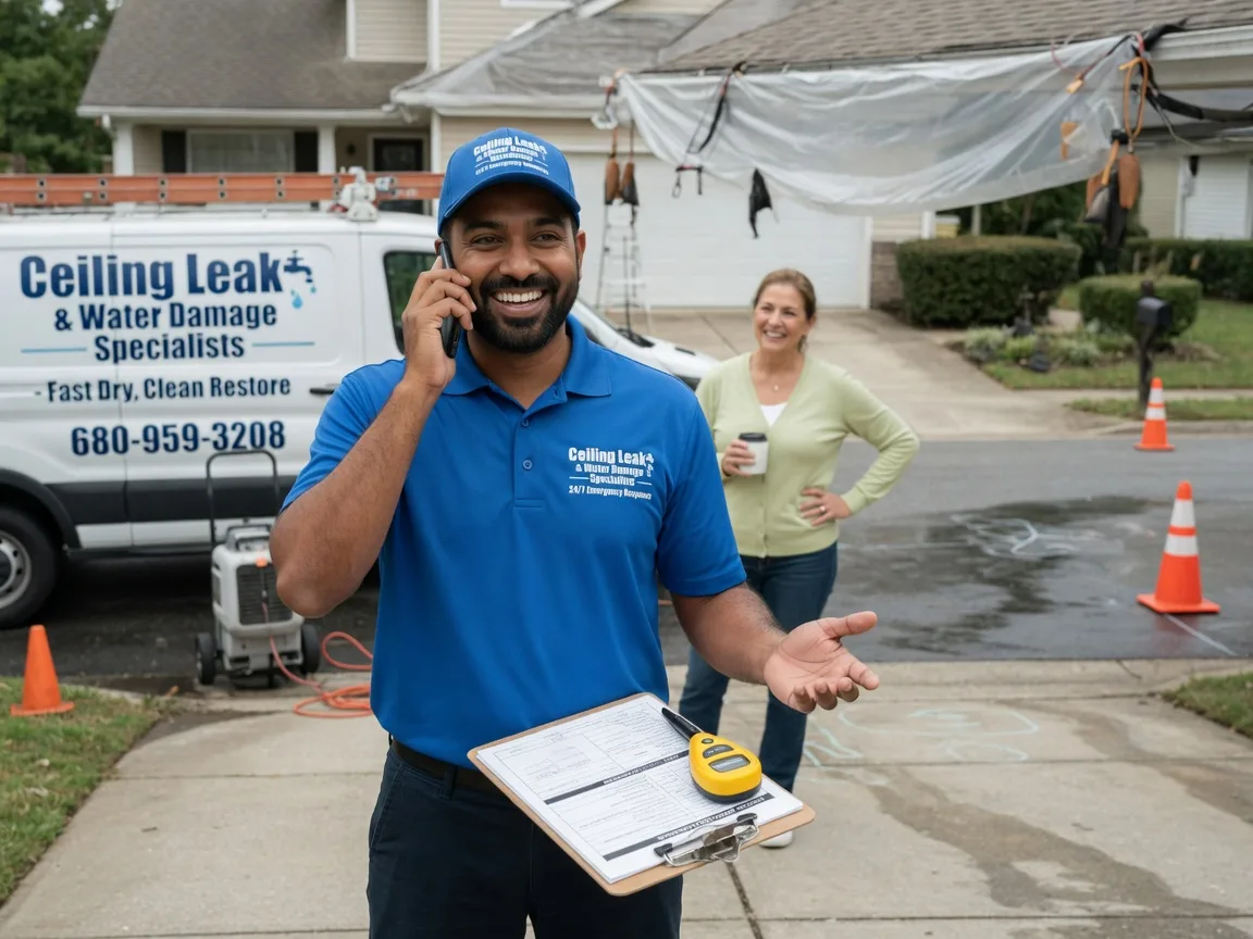 Ceiling Leak Cleanup Lewistown, IL FAQs
